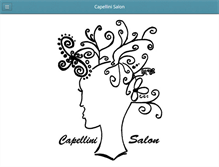 Tablet Screenshot of capellinisalon.net